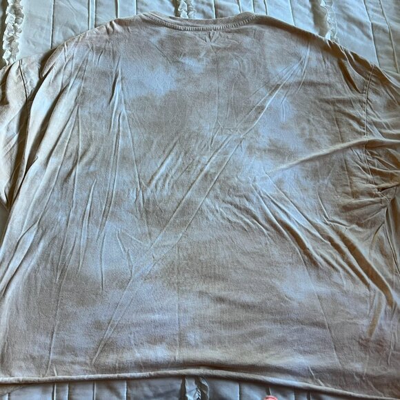 Talulah Womans Tie Dye Cream Medium Short Sleeve Tee - Picture 8 of 8